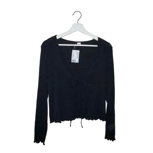 L - H&M Peysa sem reymist að framan Ný