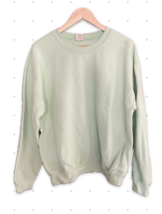 M/L græn peysa