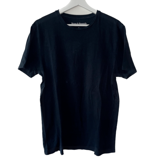 L Mens - Bruun & Stengade svartur bolur