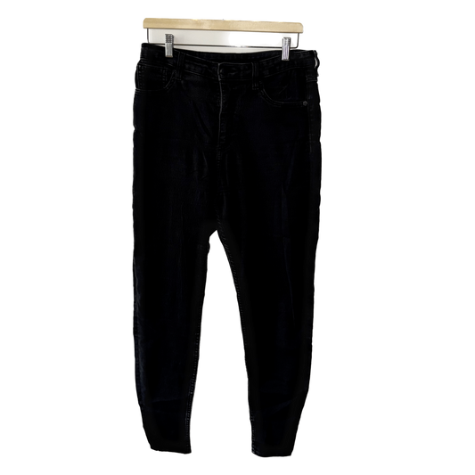 XL - MONKL slim high waist gallabuxur