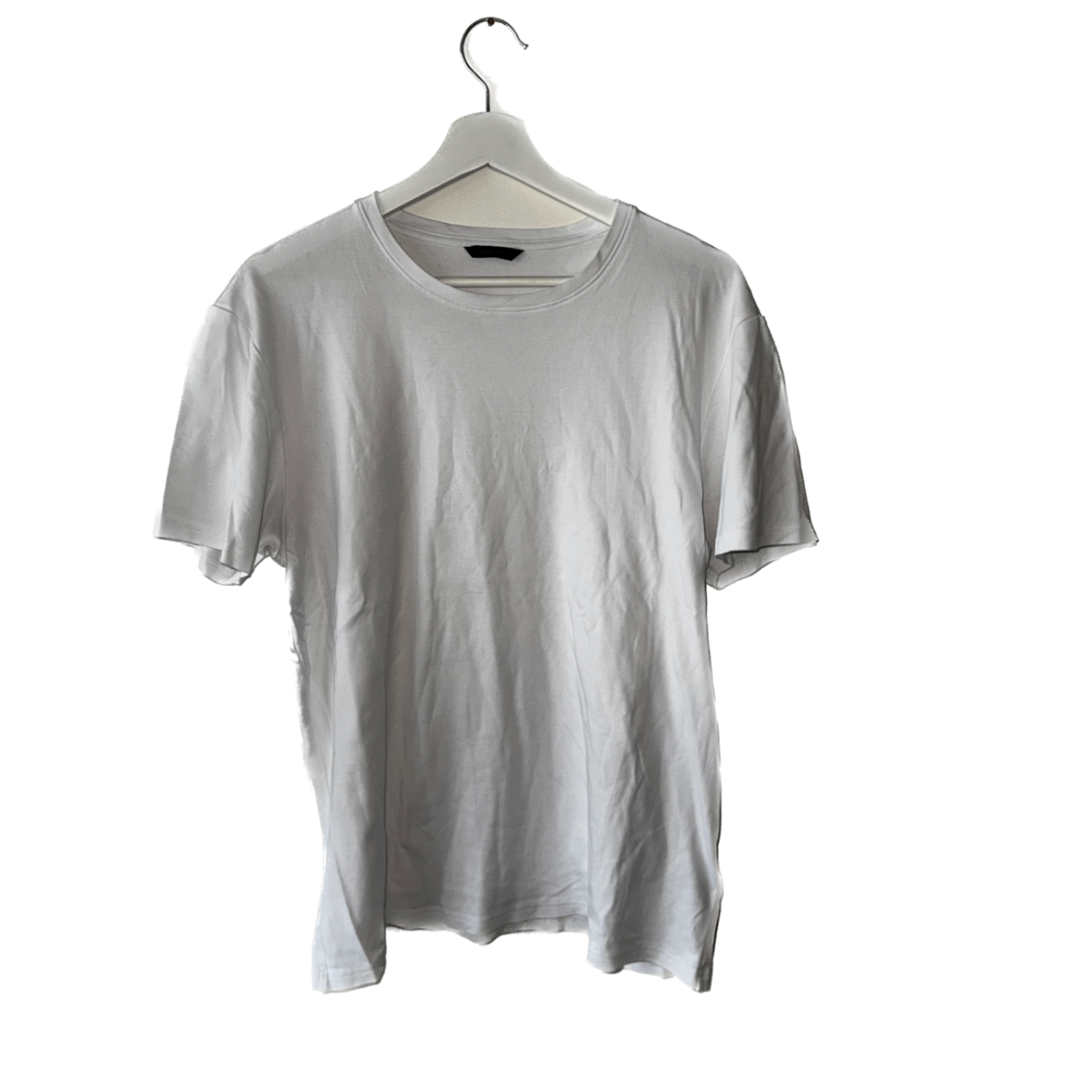 L Men - Massimo dutti hvítur bolur