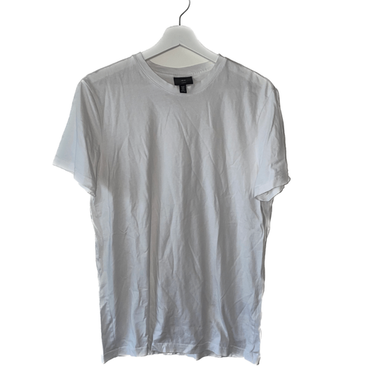 M Men - H&M slim fit hvítur bolur