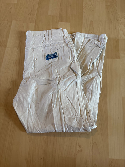 Hvítar dickies buxur vintage 
