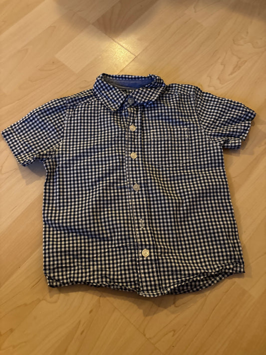 Osh kosh stuttskyrta 3T