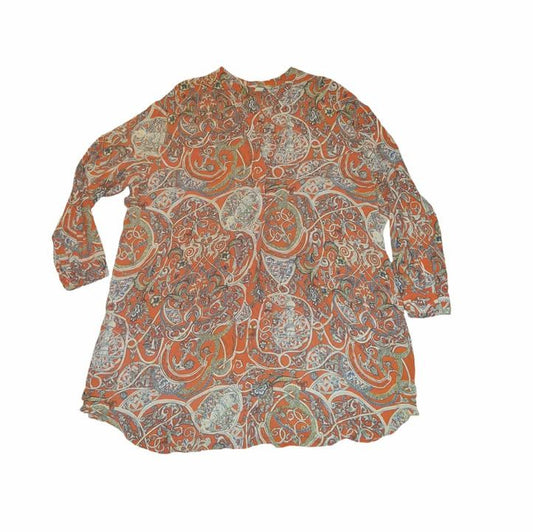 Tunic með orange mynstri 44