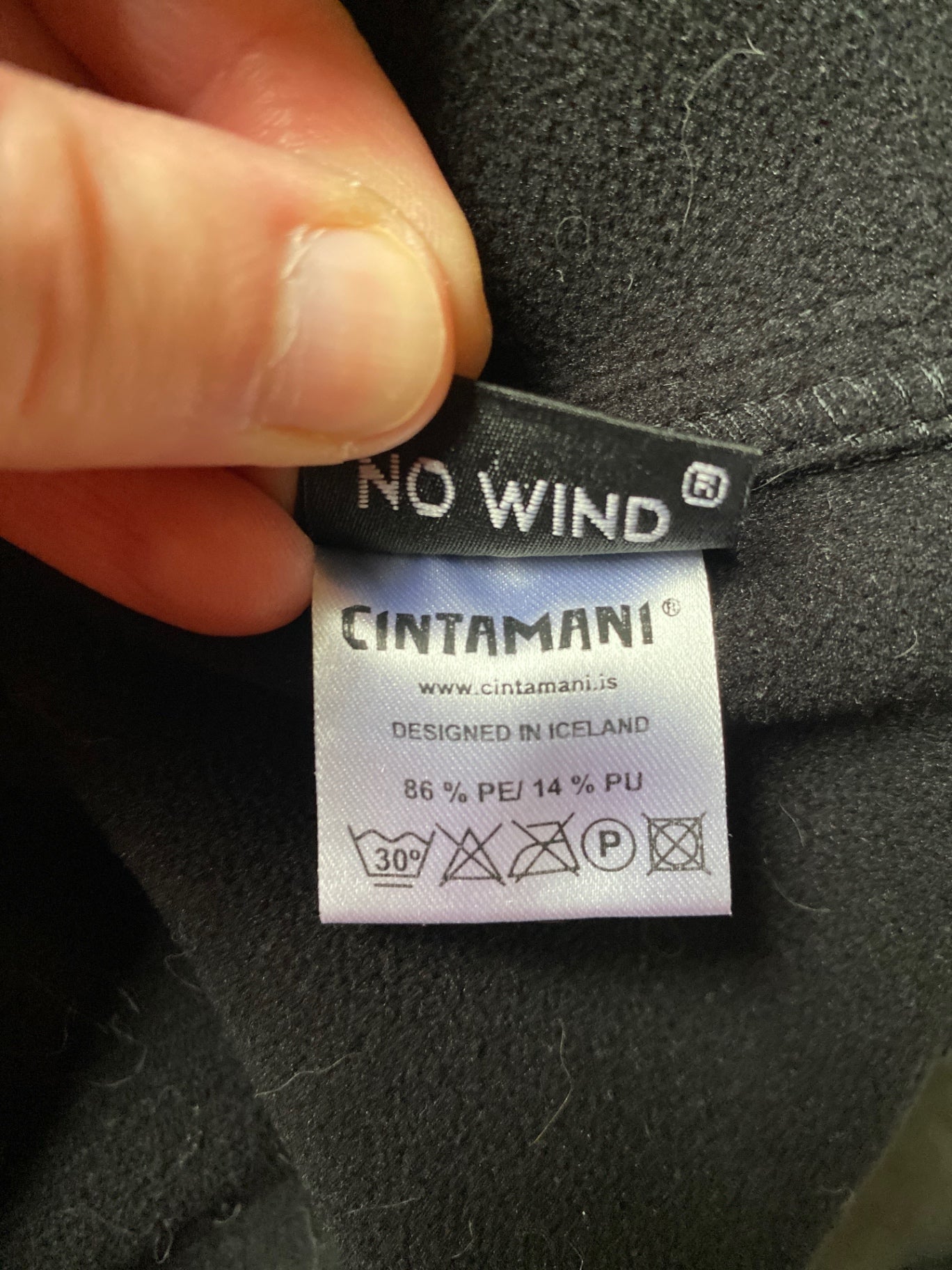 Cintamani black jacket M/L