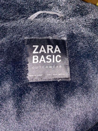 Zara black hooded women’s winter jacket M