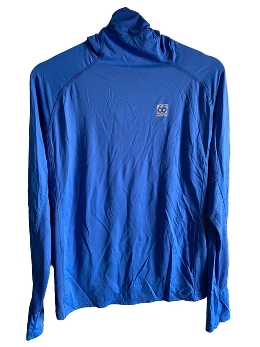 North66 blue hooded Adalvik shirt M