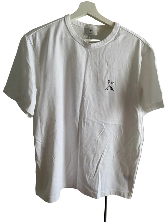 H&M white T-shirt for men (France)