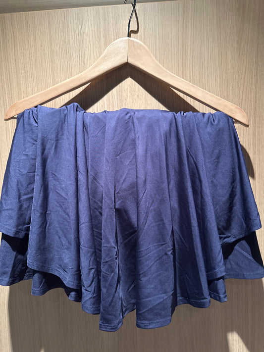 Bara pyls með teygju og hjólabuxum undir ónotað 