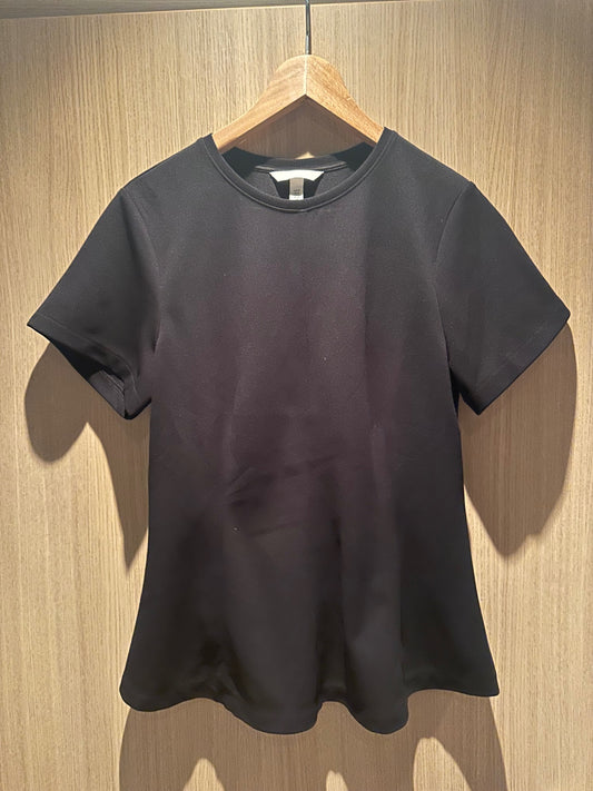 Bolur úr teygjuefni, smá útvíður að neðan