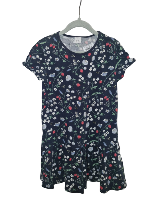 Lindex blómakjóll 128