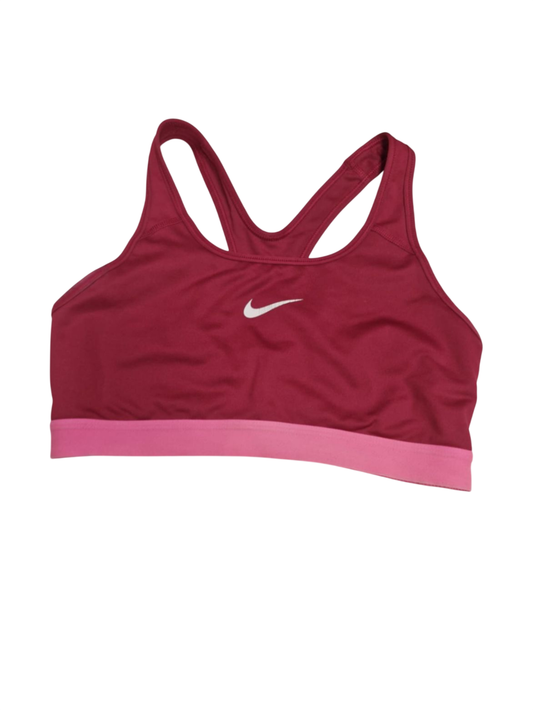 Nike dökkbleikur toppur M