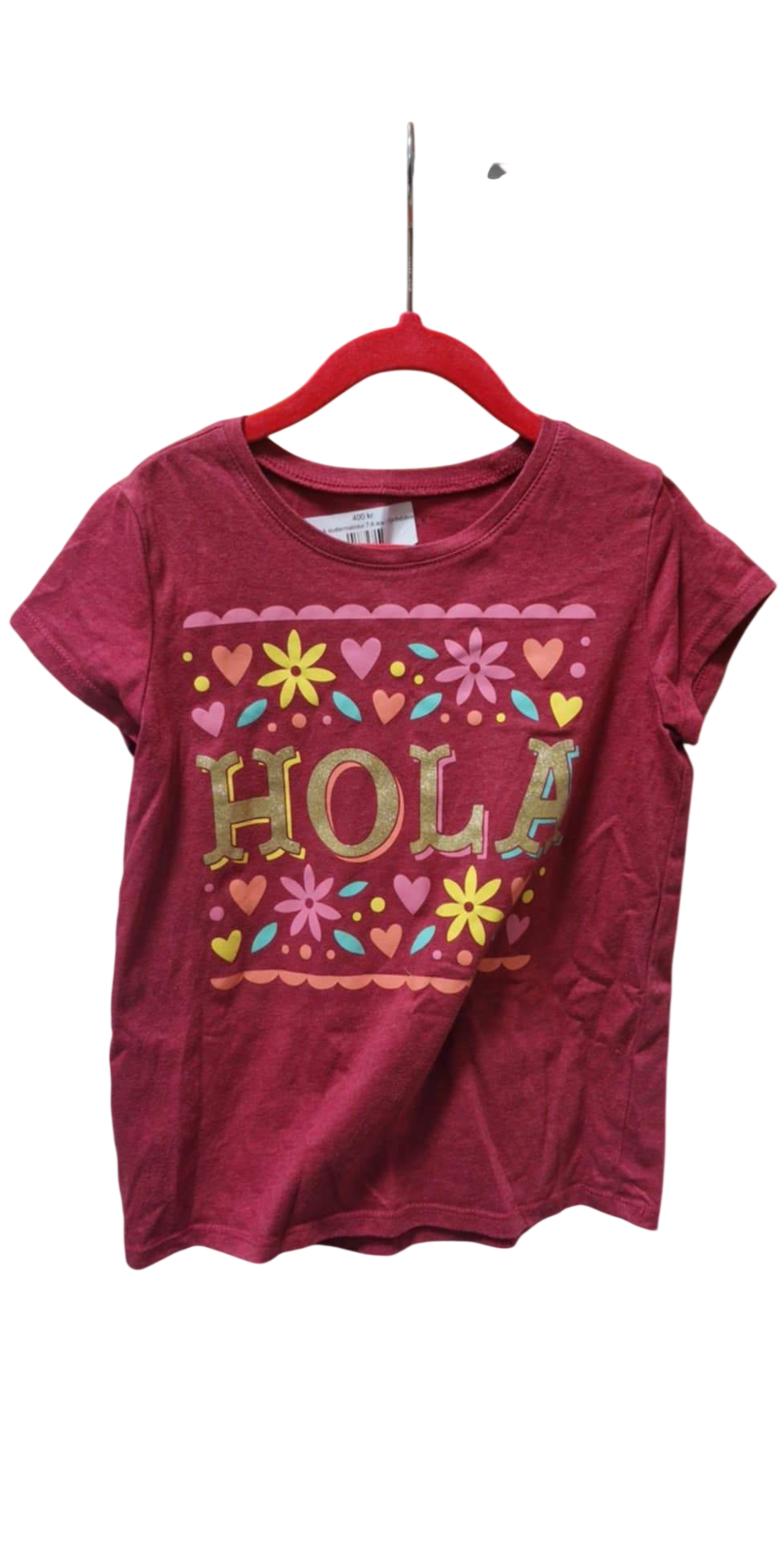 HOLA stuttermabolur 7-8 ára