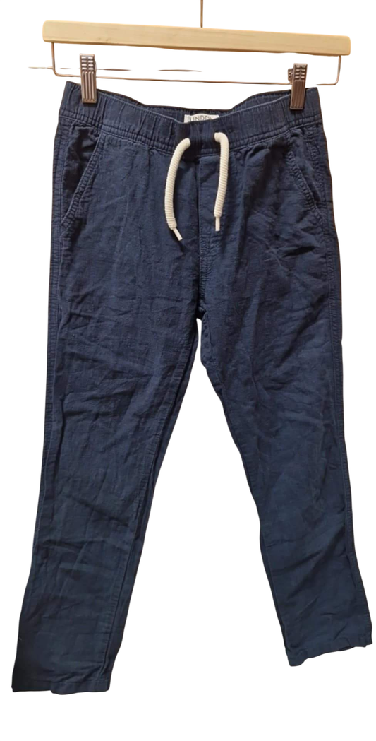 Lindex buxur dök.blá 146