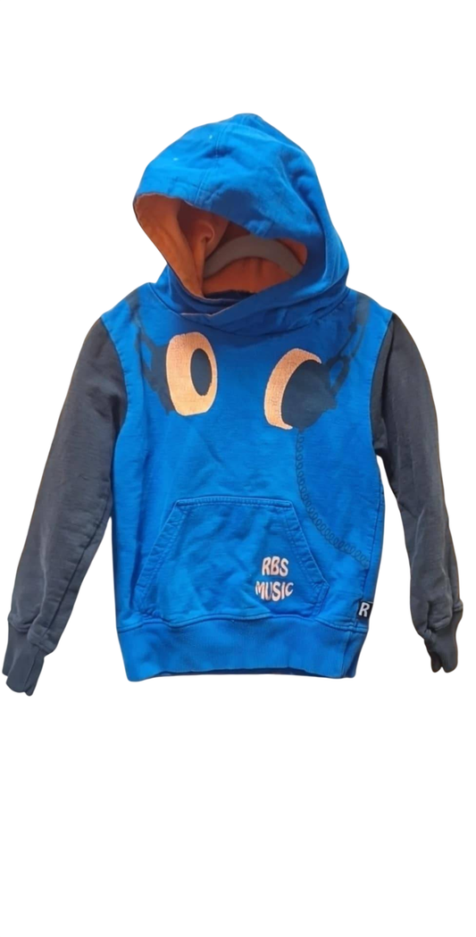 RBS blá hettupeysa 110