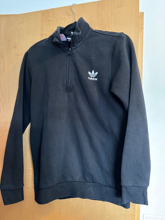 Adidas peysa half zip13-14 ára