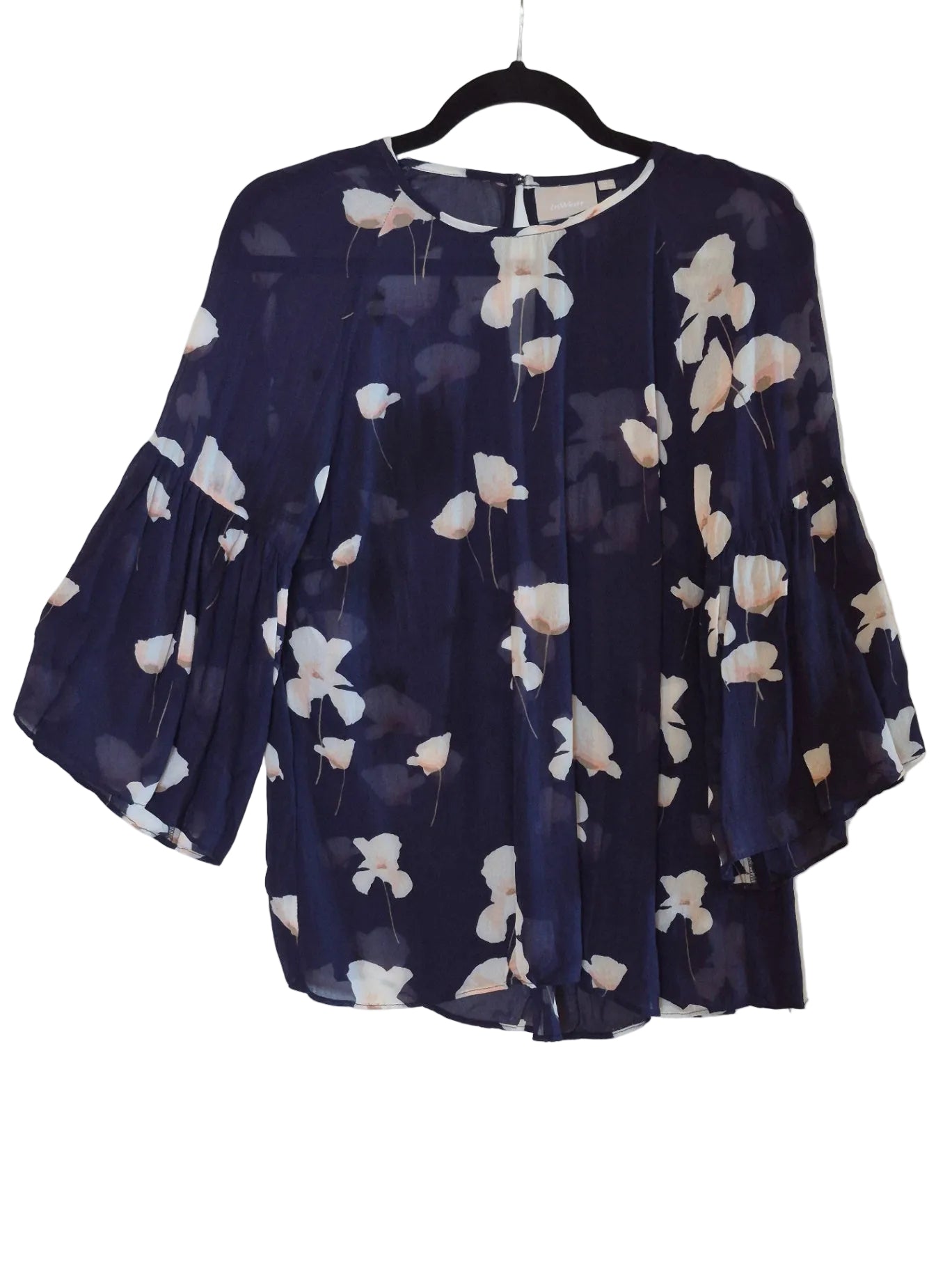 38 InWear blá og hvít skyrta