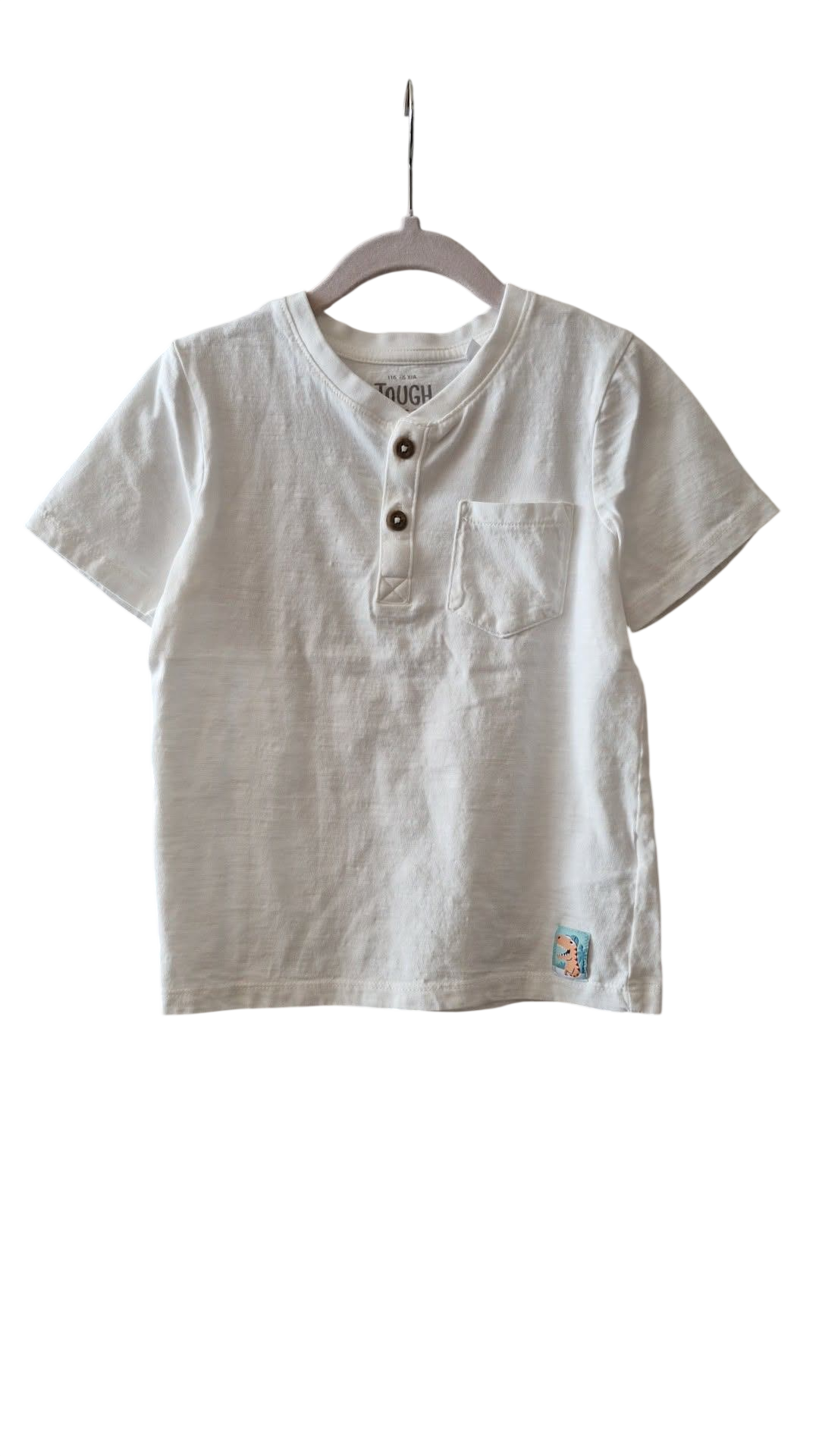 C&A hálfhnepptur bolur 116 sem nýr