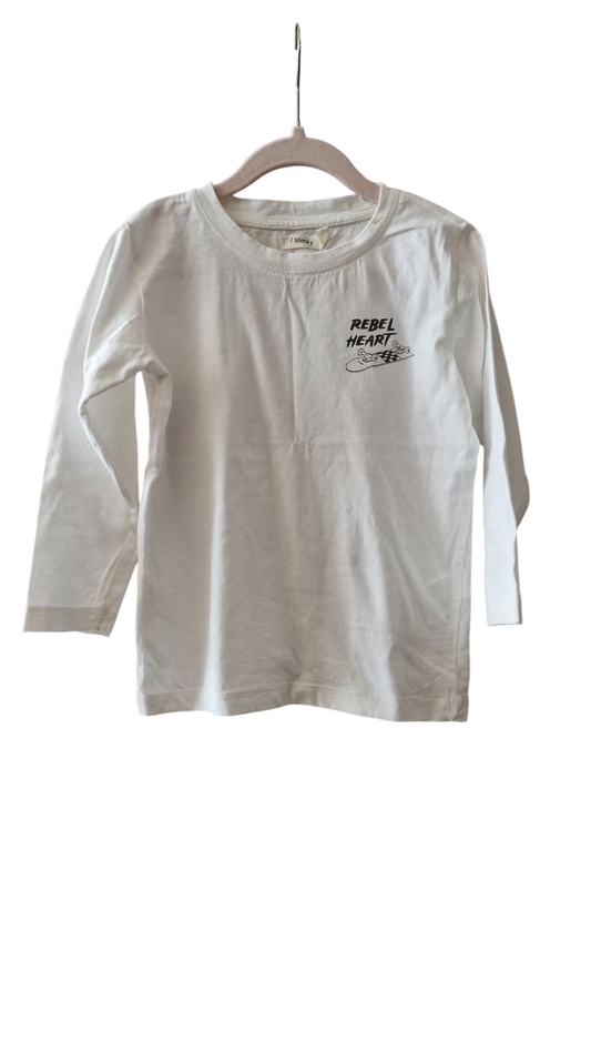 Sfera hvítur bolur 104/110