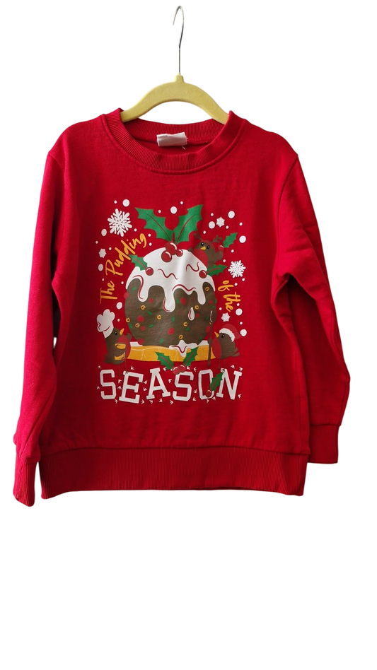 Minikidz jólapeysa 110/116 nánast ónotuð