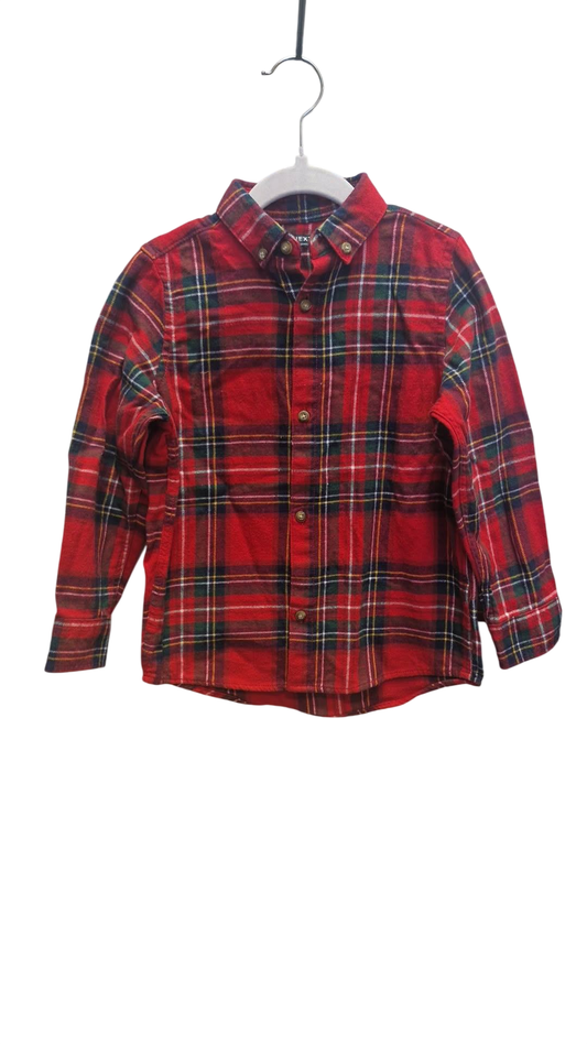 Next köflótt skyrta 110 eins og ný