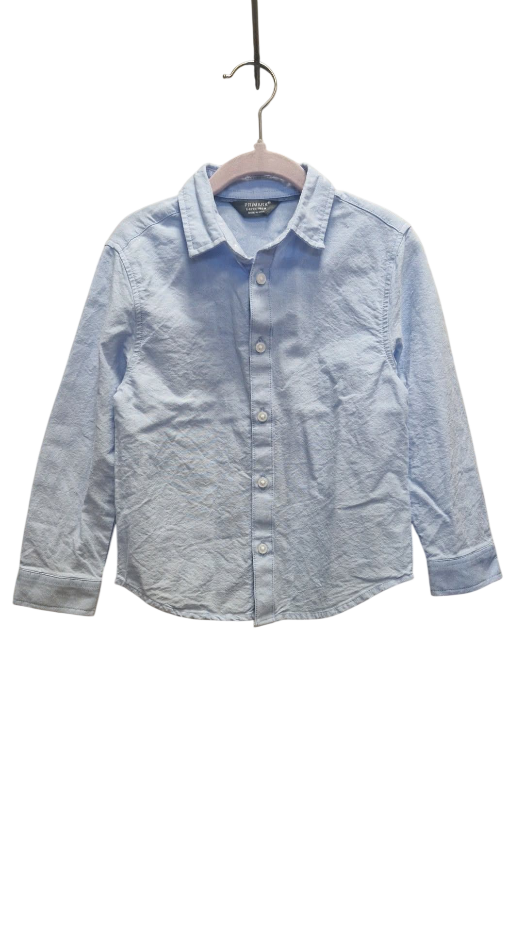 Primark blá skyrta 116