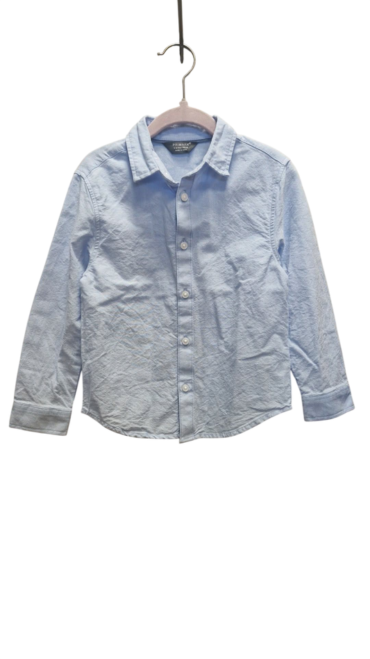 Primark blá skyrta 116