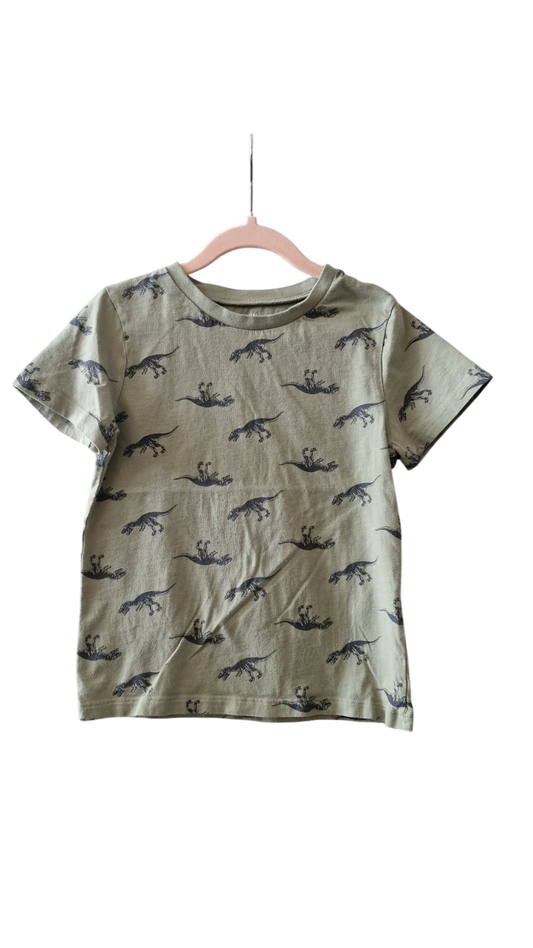 H&M risaeðlubolur 110/116