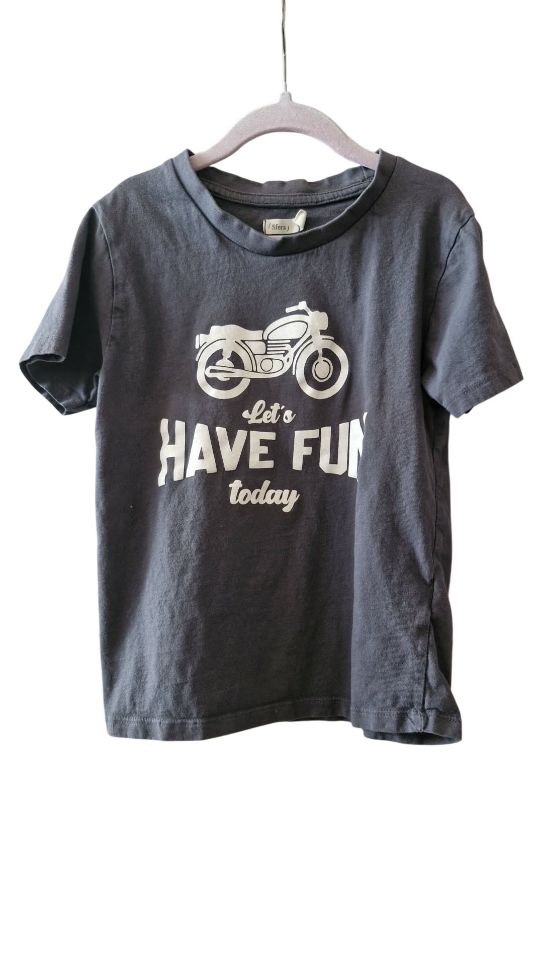 Mótorhjólabolur 116/122