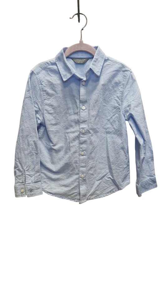 Primark blá skyrta 116