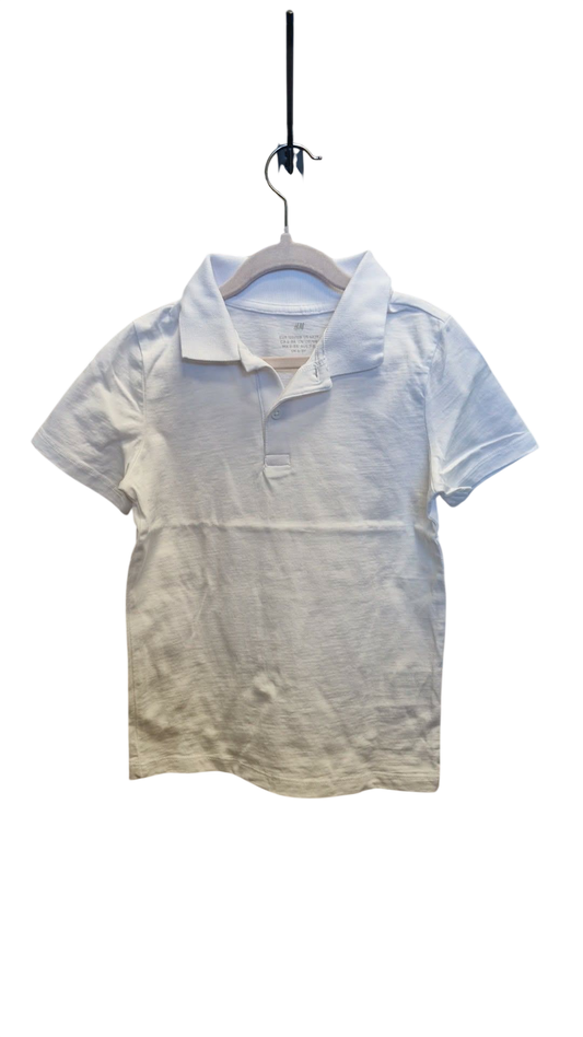 H&M hvítur póló 122/128