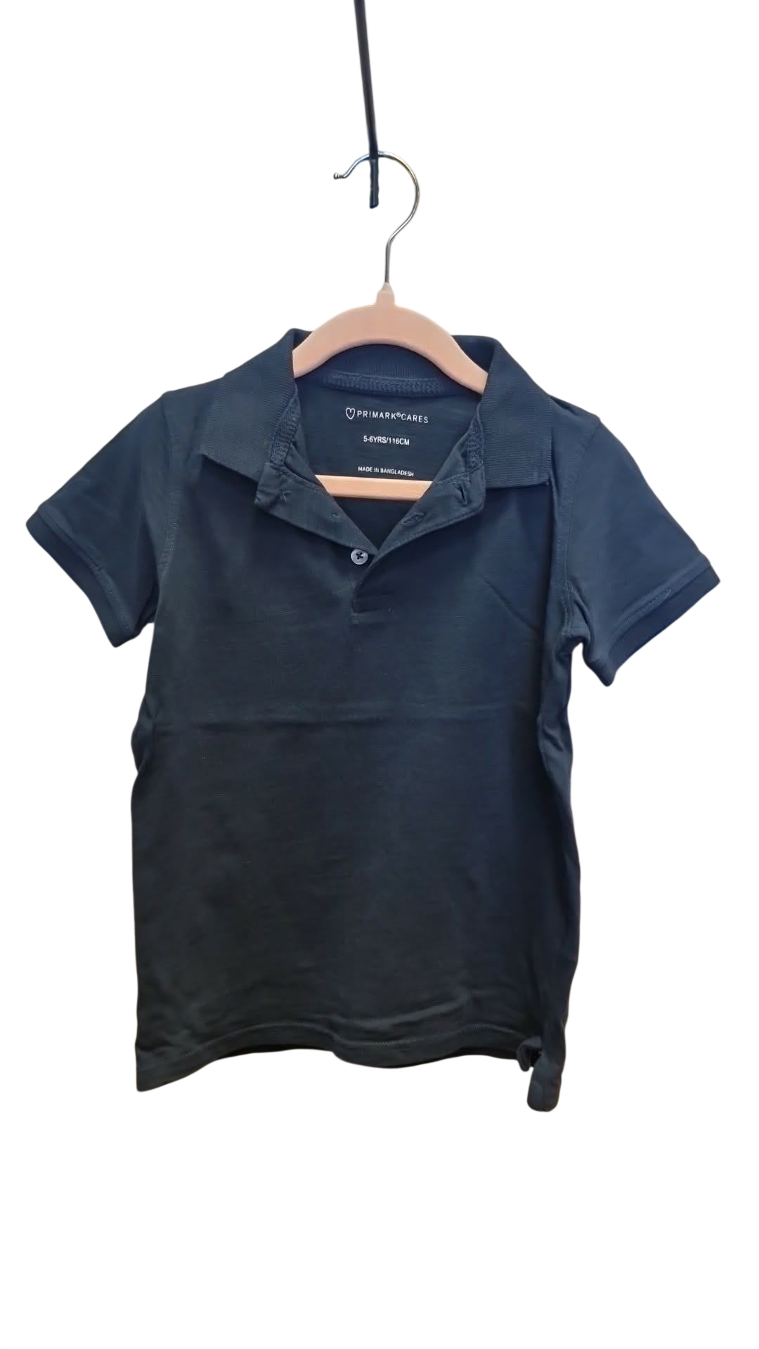 Primark blár polo 116 sem nýr