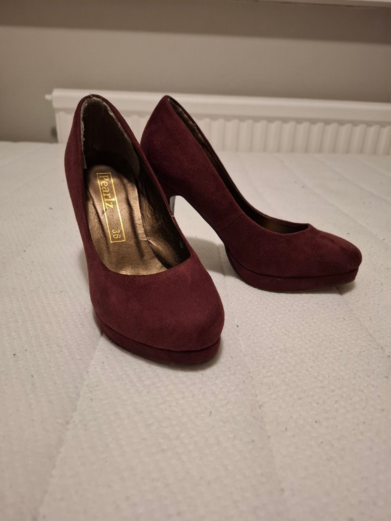 Pearls hælaskór 36