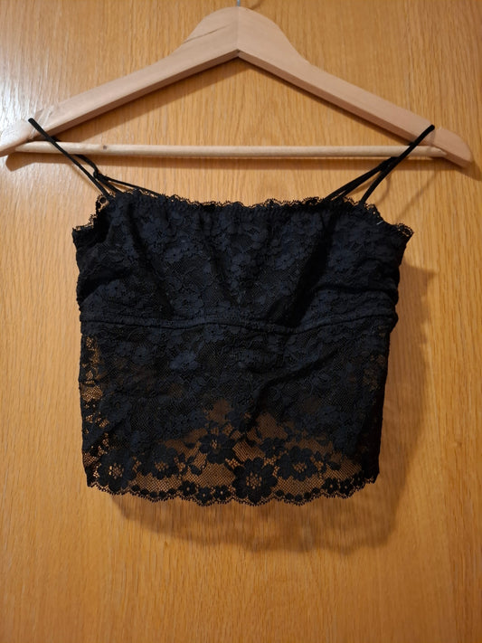 H&M tippur svartur XS-S