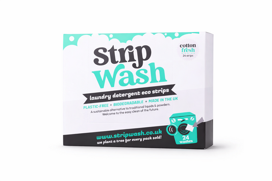 Strip wash cotton fresh