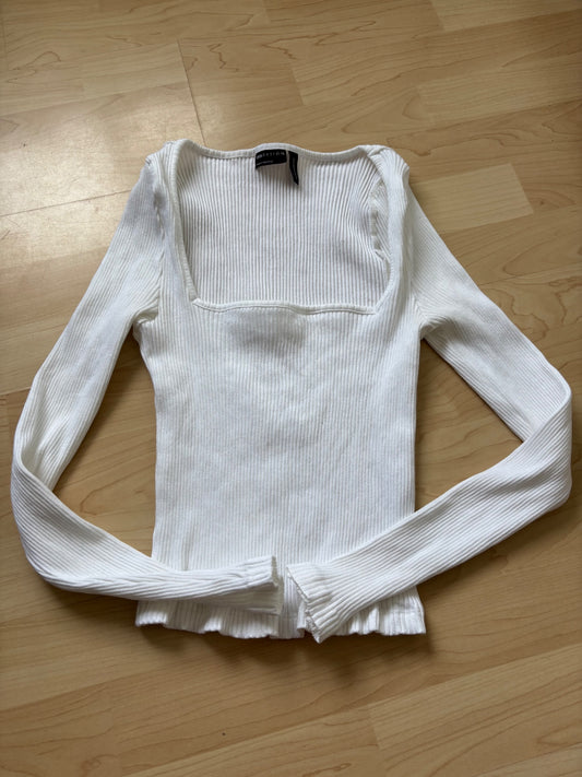 Asos hvítur langerma 38