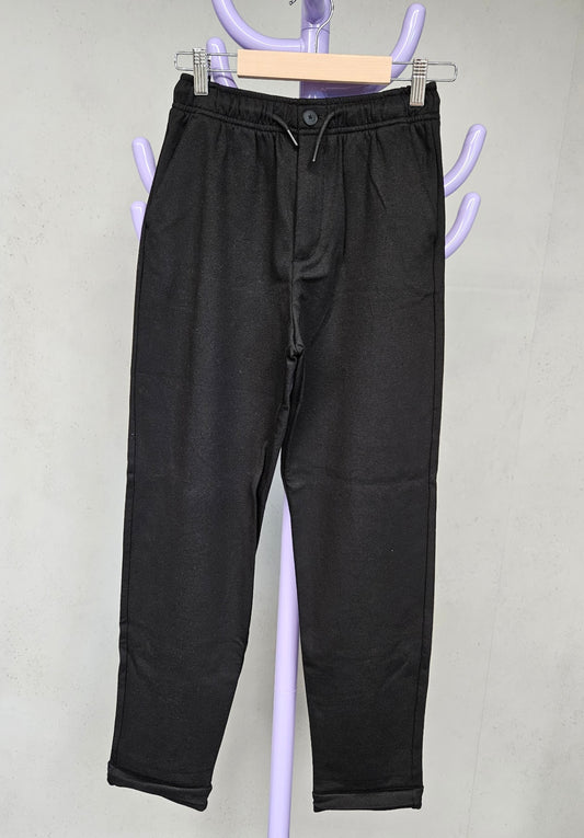 Zara svartar buxur str. XL