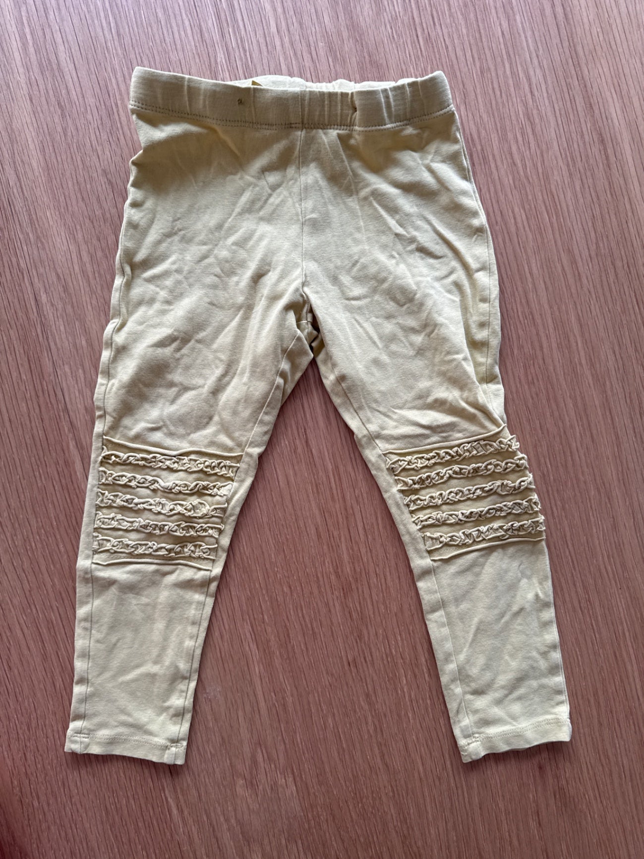 Lindex leggings gul 98