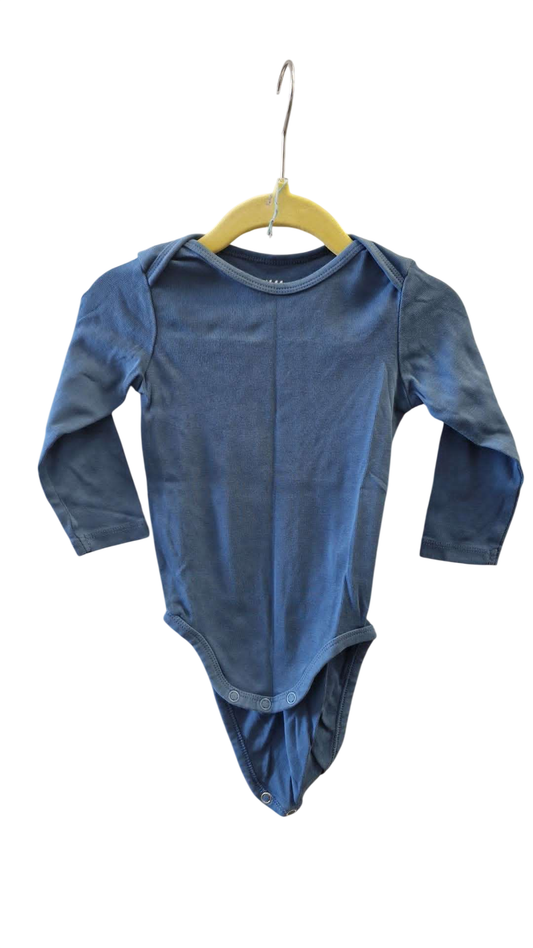 H&M blá samfella 74