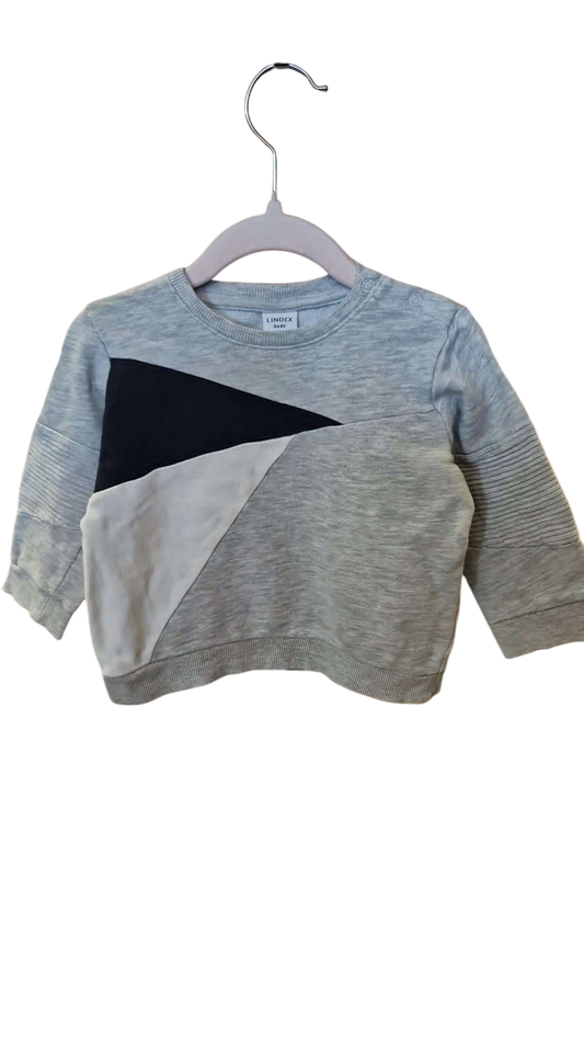 Lindex grá peysa 80