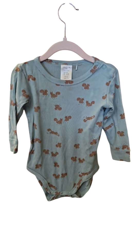 Lindex merino samfella 80 ** skuggablettir og rifa við smellur