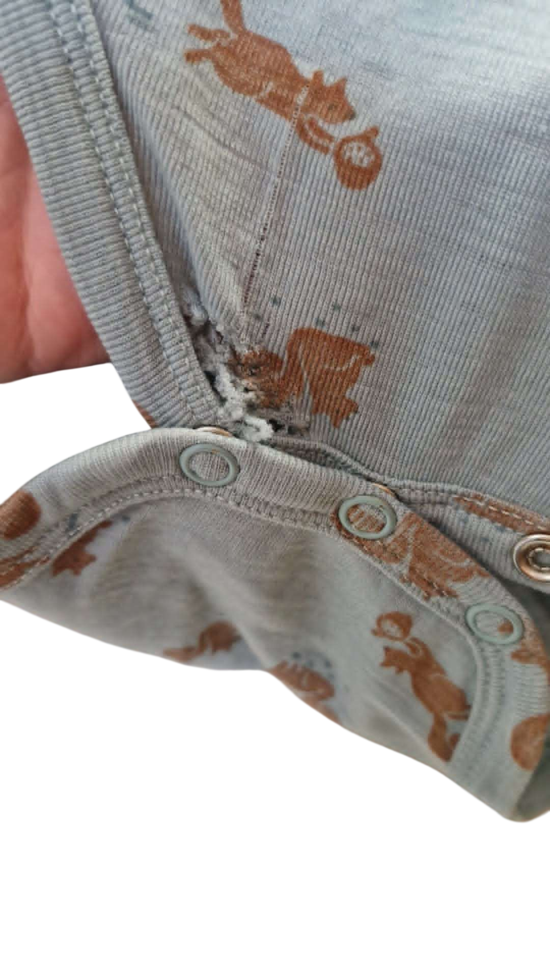 Lindex merino samfella 80 ** skuggablettir og rifa við smellur