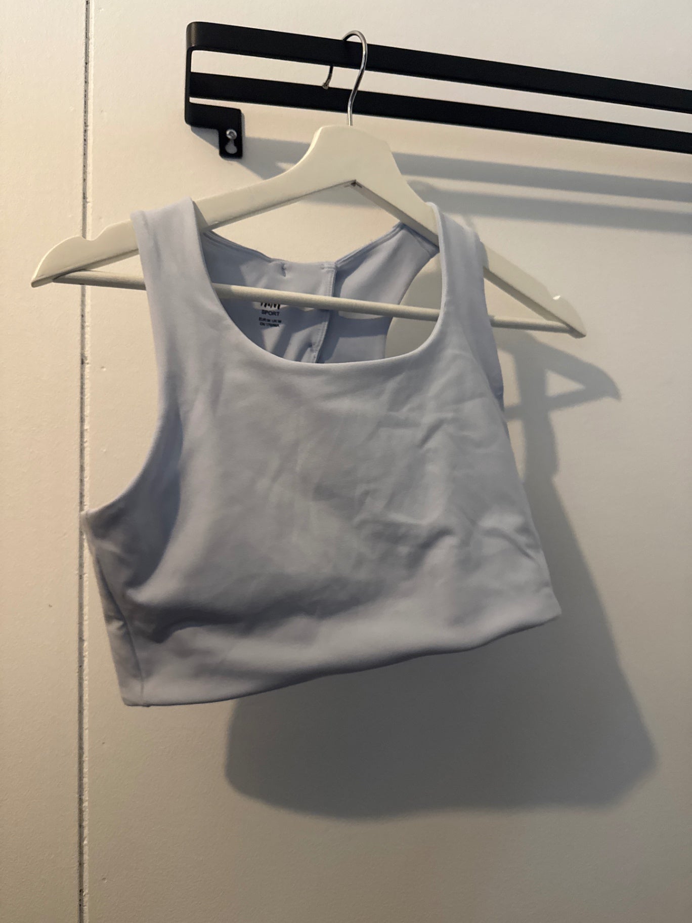 M h&m blár íþróttatoppur