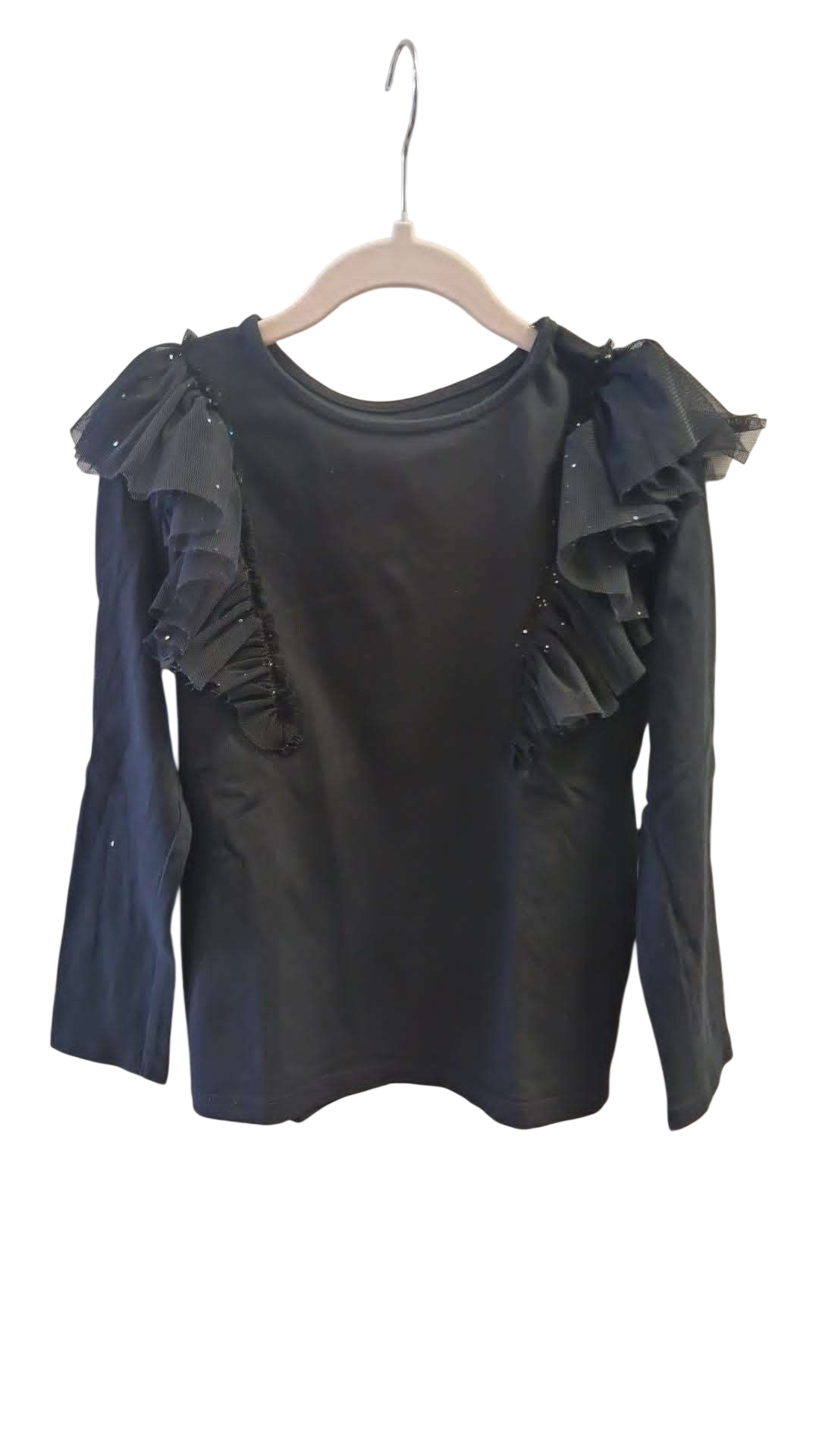 H&M svartur bolur 122/128