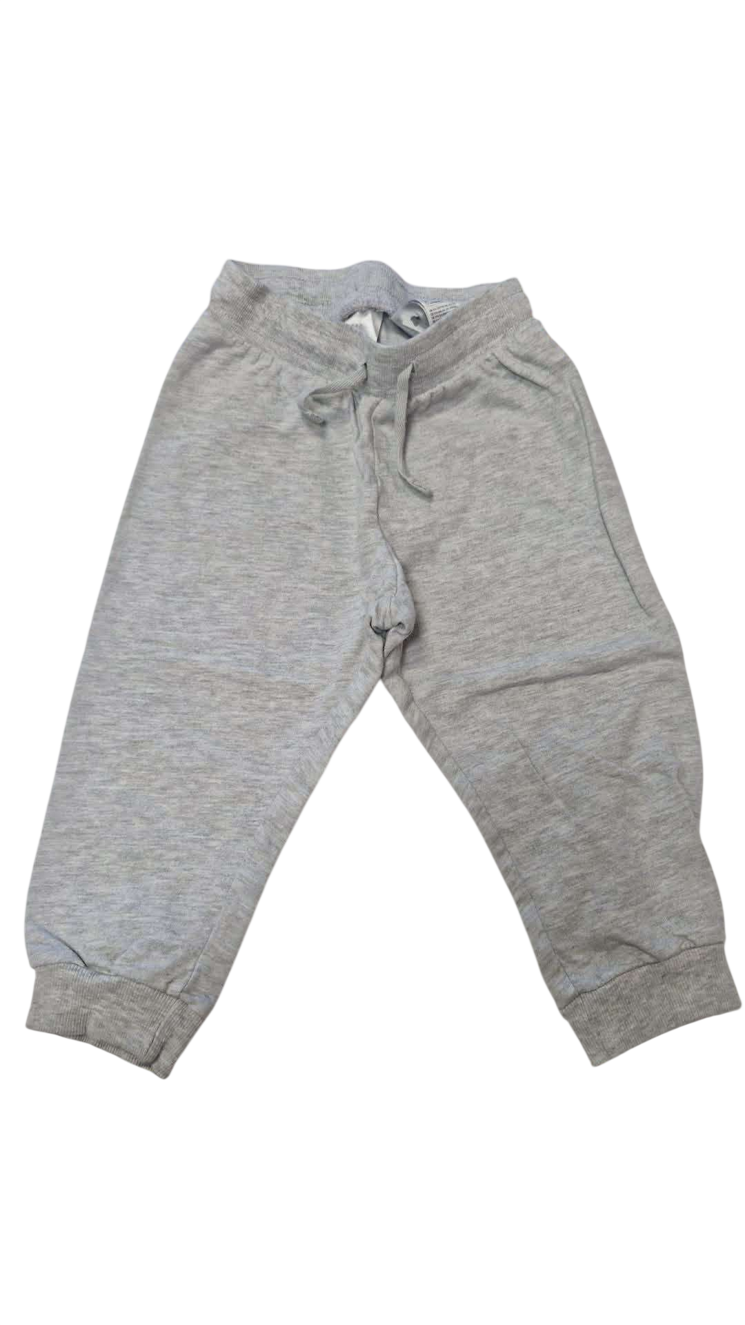 H&M gráar þunnar buxur 86