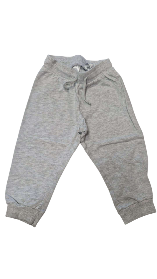 H&M gráar þunnar buxur 86