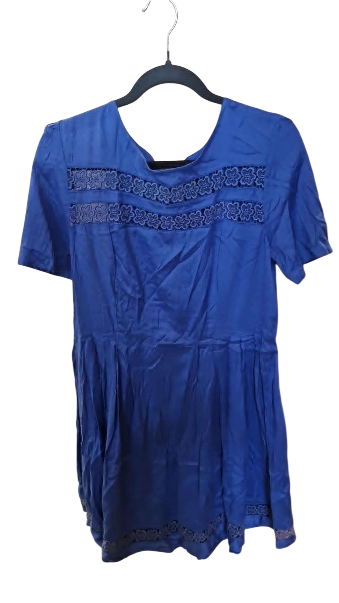 Asos blár kjóll 16