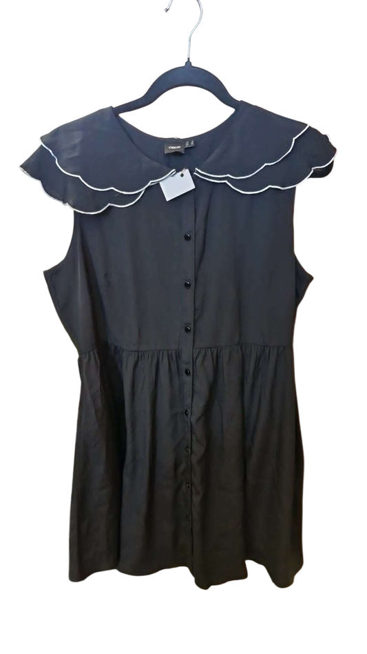 Asos svartur kjóll 16