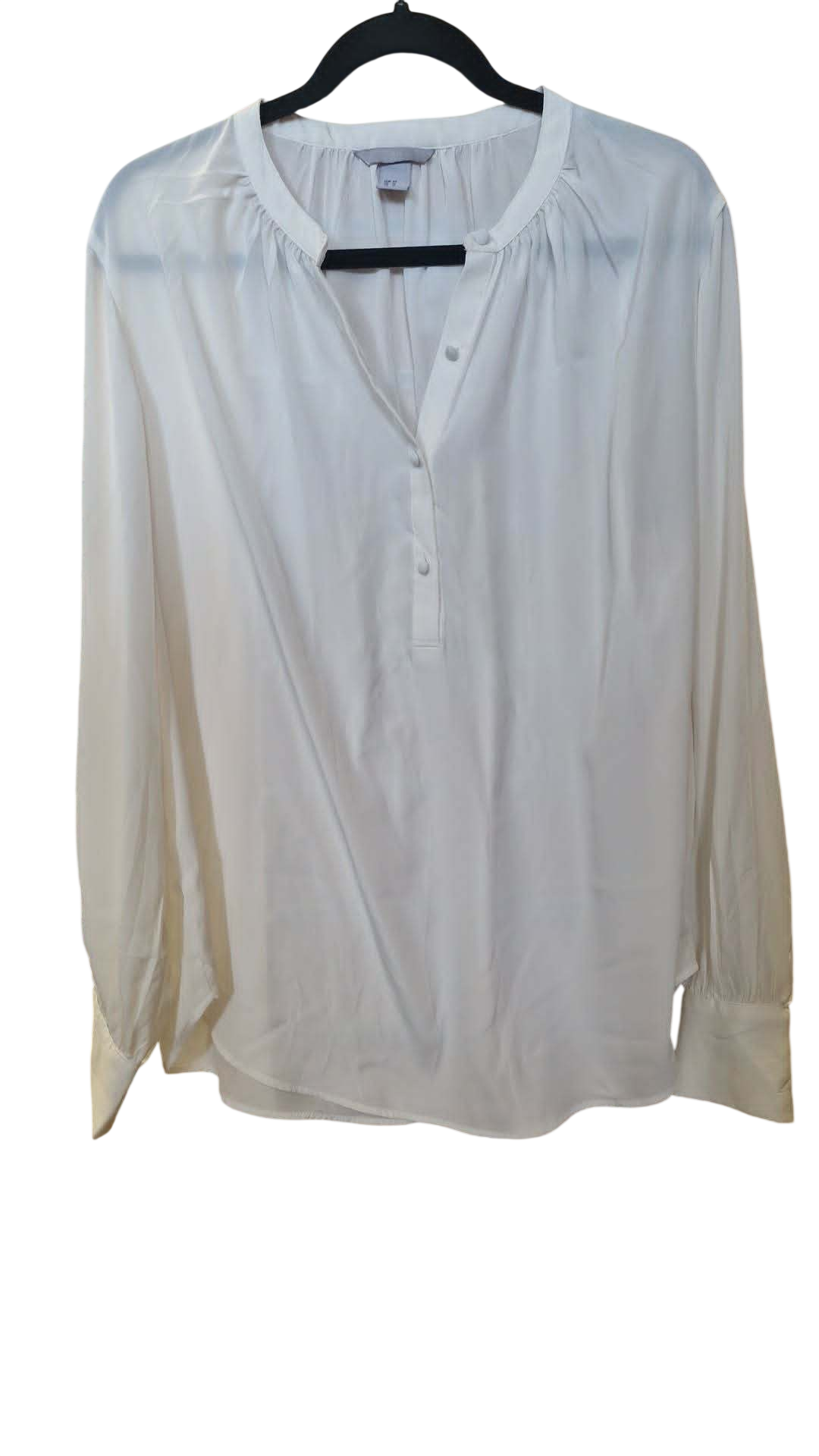 H&M hálfhneppt skyrta 44